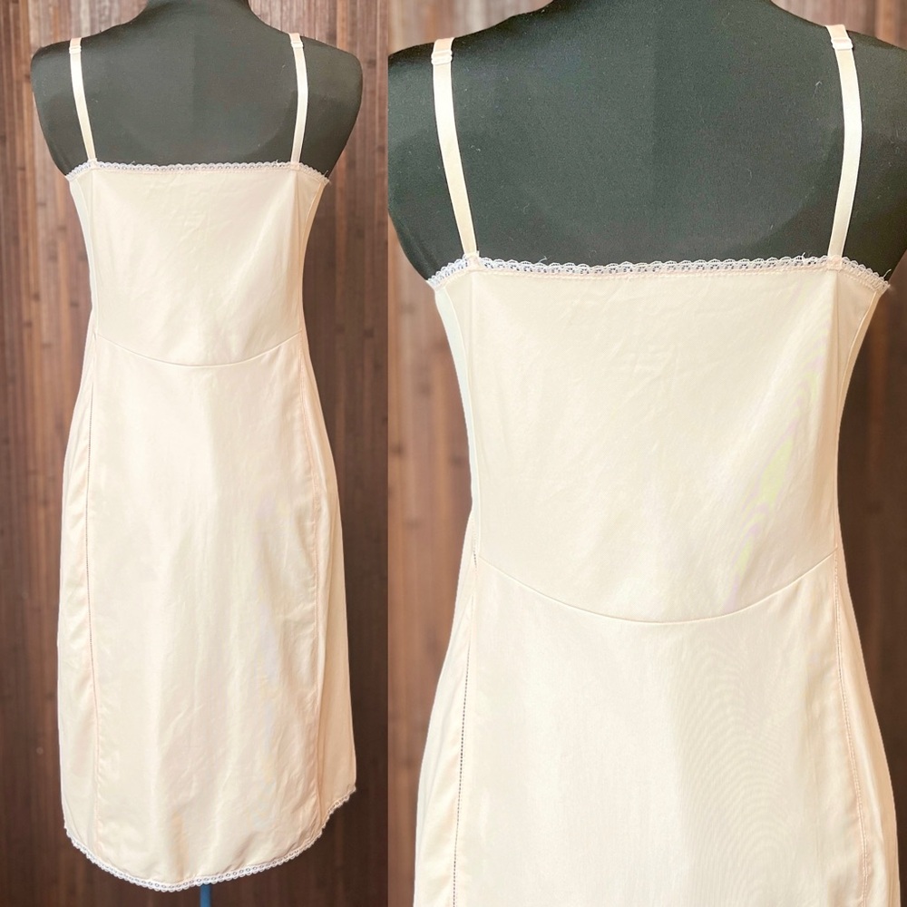 Emilio PUCCI Slip Pale Pink Vintage Negligee 1960s Formfit Rogers Lingerie - Picture 9 of 11